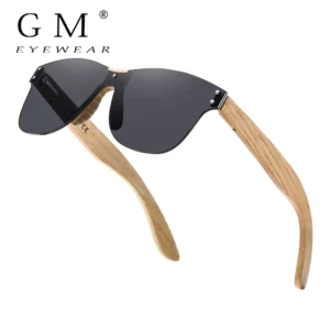 GM eco-friendly retro Oak sunglasses UV400 Wooden sunglasses for men and women universal fashion anti-blue lens 8031 - AliExpress 200000297
