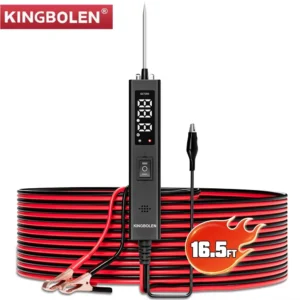 2025 KINGBOLEN ECT200 Automotive Electrical Circuit Tester, 12V 24V Car VoltageTest Power Probe Tester with 16.5FT Cable - AliExpress 34